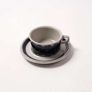 Arabia  Anemone cup&saucer trio 01