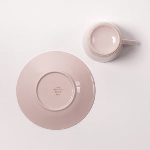 Arabia 1964-1971 cup & saucer pink