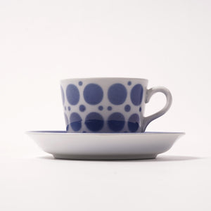 Arabia Polka Dot coffee cup ＆ saucer 03