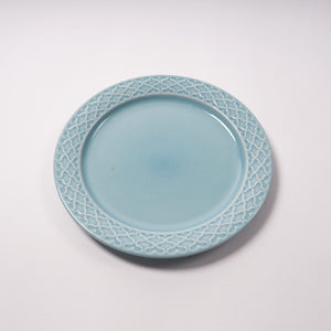 Jens.H.Quistgaard Cordial palet blue plate 21.5 01