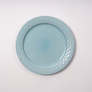 Jens.H.Quistgaard Cordial palet blue plate 21.5 01