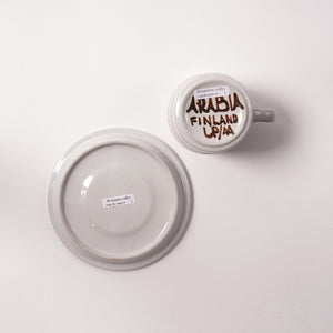 Arabia  Rosmarin coffee cup&saucer 01