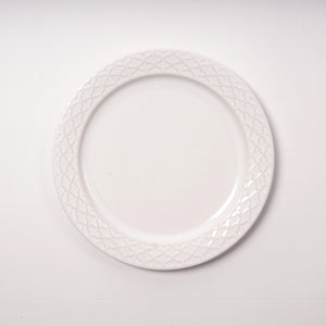 Jens.H.Quistgaard Cordial palet white plate 21.5 02