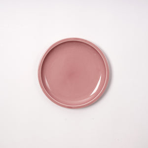 Jens.H.Quistgaard plate pink 19.0 01