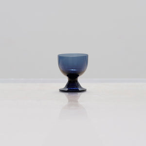 Saara Hopea Bistro Glass 2124 blue Nuutajarvi