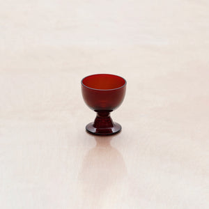 Saara Hopea Bistro Glass 2124 red  Nuutajarvi